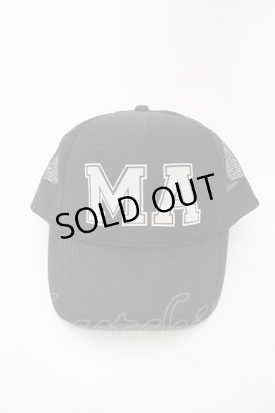 画像2: Moonage Devilment（清春） / MA メッシュキャップ  ブラック O-24-03-23-105-MO-za-YM-ZT141 (2)