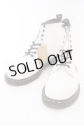 【セール】Dr.martens / 8ホールブーツ UK7（26cm) ホワイト O-24-03-23-110-Dr-sho-YM-ZT5000