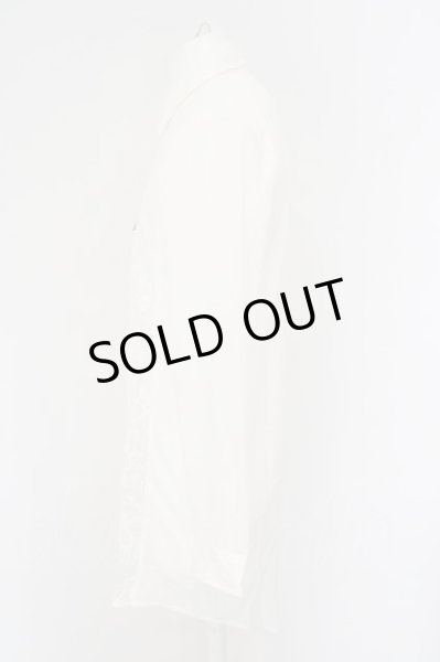 画像3: CIVARIZE / レース切り替えシフォンシャツ 46 ホワイト O-24-03-23-019-CI-sh-YM-ZT301 (3)