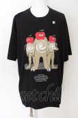 画像1: 【WINTERセール】UNDERCOVER / GUコラボ グラフィックT(5分袖） XXL ブラック O-24-03-31-003-UN-ts-YM-ZT136 (1)