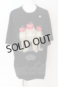 【WINTERセール】UNDERCOVER / GUコラボ グラフィックT(5分袖） XXL ブラック O-24-03-31-003-UN-ts-YM-ZT136