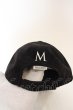 画像3: MILK BOY / "M" CAP キャップ  ブラック O-24-03-31-025-MI-za-YM-ZT-ML001 (3)