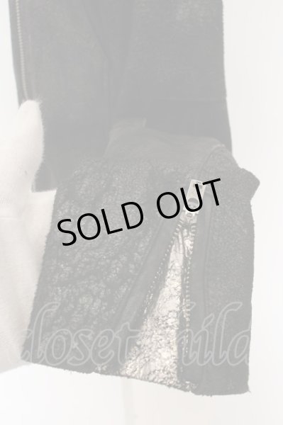 画像6: IFSIXWASNINE / RIDERS デストロイレザーライダースジャケット レディース1 ブラック O-24-03-31-005-IF-ou-YM-ZT-ML004 (6)