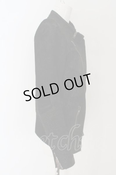 画像7: IFSIXWASNINE / RIDERS デストロイレザーライダースジャケット レディース1 ブラック O-24-03-31-005-IF-ou-YM-ZT-ML004 (7)