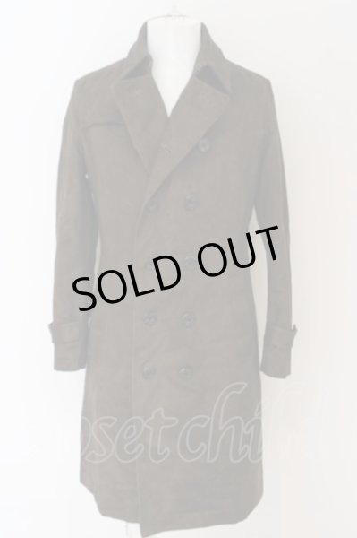 画像3: TORNADO MART / T/Cマイクロスエードトレンチコート L カーキ O-24-03-31-001-TO-ou-YM-ZT-M115 (3)