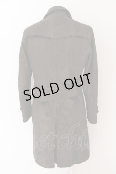 画像5: TORNADO MART / T/Cマイクロスエードトレンチコート L カーキ O-24-03-31-001-TO-ou-YM-ZT-M115 (5)