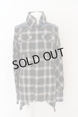 【WINTERセール】LGB / SHIRT-G/TIPI/M【メンズ1】 1 ブルーｘグレー O-24-03-31-010-LG-sh-YM-ZT136