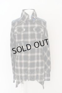 【WINTERセール】LGB / SHIRT-G/TIPI/M【メンズ1】 1 ブルーｘグレー O-24-03-31-010-LG-sh-YM-ZT136