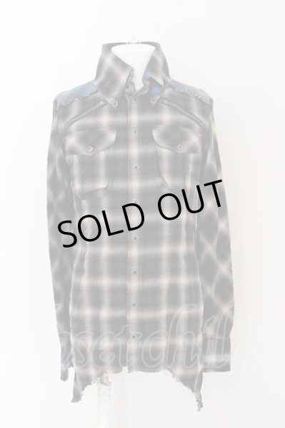 画像1: LGB / SHIRT-G/TIPI/M【メンズ1】 1 ブルーxグレー O-24-03-31-010-LG-sh-YM-ZT136 (1)