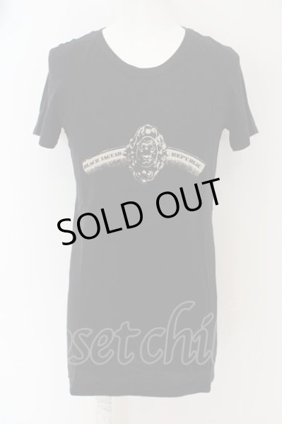 画像1: LGB / BLACK JAGUAR REPUBLIC/HSC/M　Tシャツ【メンズ1】 1 ブラック O-24-03-31-012-LG-ts-YM-ZT136 (1)