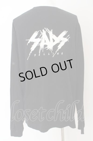 画像2: Moonage Devilment / ×sads GRAPHIC OVER L/S T-shirt type F 46 ブラック O-24-03-31-002-Mo-to-YM-ZT136 (2)