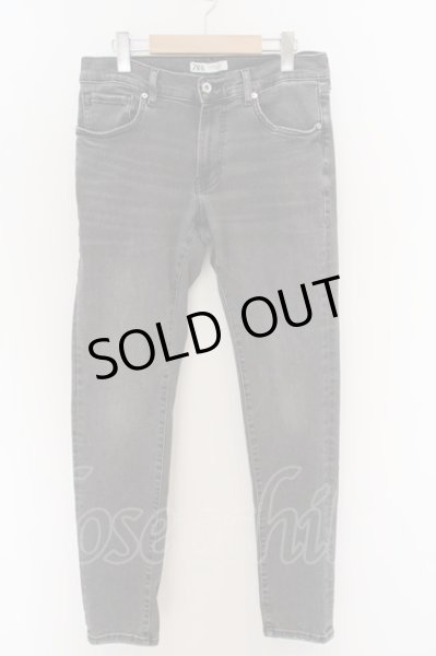 画像1: ZARA / ストレッチスリムデニムパンツ EU40 グレー O-24-03-31-020-ZA-pa-YM-ZT124 (1)
