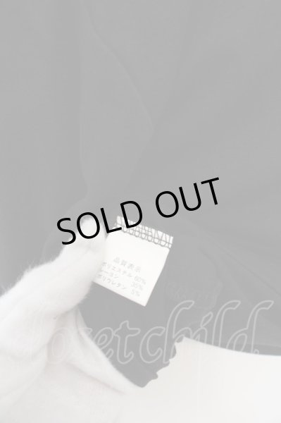 画像3: Roshell / ドレープネックカットソー M ブラック O-24-04-03-032-Ro-to-YM-ZT100 (3)