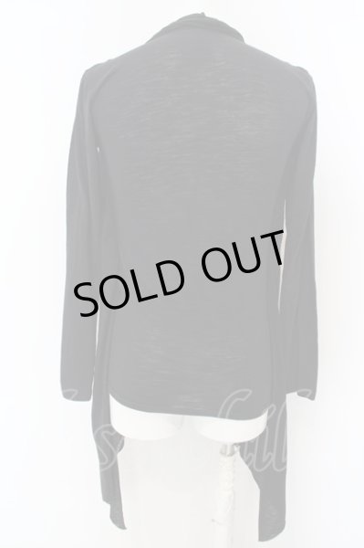 画像3: MIDAS / ドレープロングカットソー 1 ブラック O-24-04-03-034-MI-to-YM-ZT100 (3)