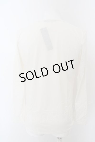 画像2: Roshell / ドレープネックカットソー M ホワイト O-24-04-03-042-Ro-ts-YM-ZT100 (2)