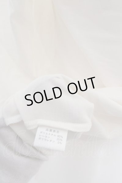 画像3: Roshell / ドレープネックカットソー M ホワイト O-24-04-03-042-Ro-ts-YM-ZT100 (3)