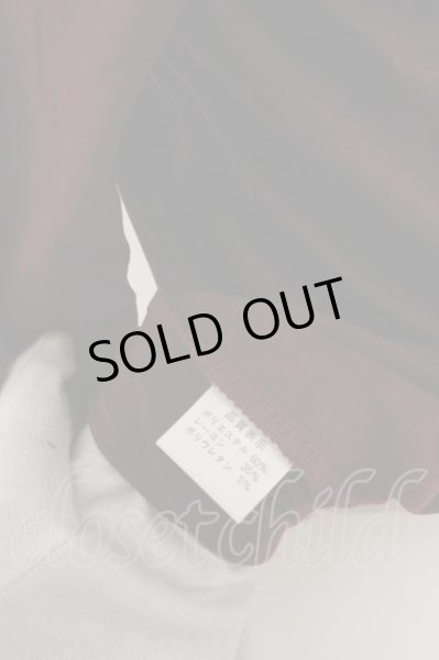 画像3: Roshell / ドレープネックカットソー M ダークレッド O-24-04-03-043-Ro-ts-YM-ZT100 (3)