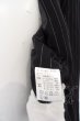 画像3: NO ID. BLACK / 切替ピークドラペル1Bジャケット 1 ブラックストライプ O-24-04-03-048-NO-ja-YM-ZT097 (3)