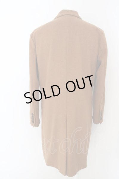 画像2: NO ID. / メルトンWブレストチェスターコート 1 ブラウン O-24-04-03-050-NO-ou-YM-ZT-M009 (2)