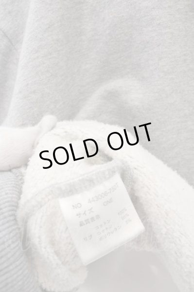 画像3: NO ID. BLACK / CATスパンコールBIGプルオーバーパーカー ONE グレー O-24-04-03-051-NO-to-YM-ZT116 (3)