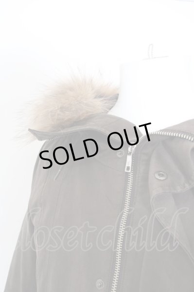 画像2: SCHLUSSEL / ライナー付きナイロンマルチシームモッズコート 2 カーキ O-24-04-03-055-SC-ou-YM-ZT-M009 (2)