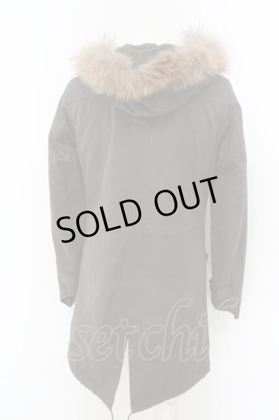 画像3: SCHLUSSEL / ライナー付きナイロンマルチシームモッズコート 2 カーキ O-24-04-03-055-SC-ou-YM-ZT-M009 (3)