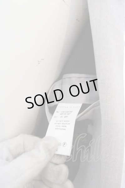 画像3: GOSTAR DE FUGA / FANTASISTA 「Carreman」テーラードジャケット 44 ライトグレー O-24-04-03-062-GO-ja-YM-ZT114 (3)