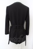 画像2: 【WINTERセール】NO ID. BLACK / TRストレッチノーカラージャケット 1 ブラック O-24-04-03-066-NO-ja-YM-ZT131 (2)
