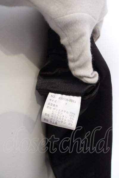 画像3: 【WINTERセール】NO ID. BLACK / TRストレッチノーカラージャケット 1 ブラック O-24-04-03-066-NO-ja-YM-ZT131