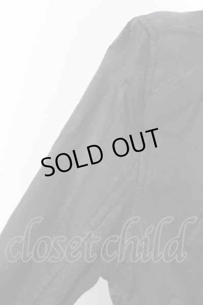 画像2: LGB / BIKERS-5 コーティングジャケット 1 ブラック O-24-04-03-073-LG-ja-YM-ZT168 (2)