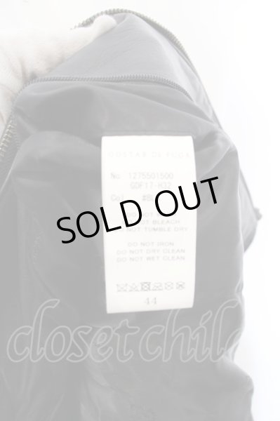 画像5: GOSTAR DE FUGA / 衿付きシングルライダースジャケット 44 ブラック O-24-04-03-075-GO-ou-YM-ZT-ML004 (5)