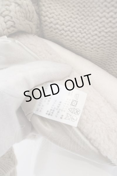 画像4: NO ID. / チェンジングニットB-3BIG BLZ ブルゾン ONE オフホワイト O-24-04-03-076-NO-ou-YM-ZT165 (4)