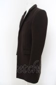 画像2: 【WINTERセール】GOSTAR DE FUGA / BISHU PREMIUM PUBLIC ウールチェスターコート 44 ダークブラウン O-24-04-03-079-GO-ou-YM-ZT-M117 (2)