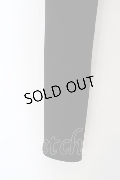 画像3: A.F ARTEFACT / COMBINATION ZIPPER SARROUEL SKINNY パンツ 1 ブラック O-24-04-03-082-A.-pa-YM-ZT166 (3)