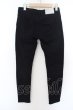 画像3: NO ID. BLACK / ストレッチデニムレザーリペアスキニーパンツ 1 ブラック O-24-04-03-084-NO-pa-YM-ZT-ML012 (3)