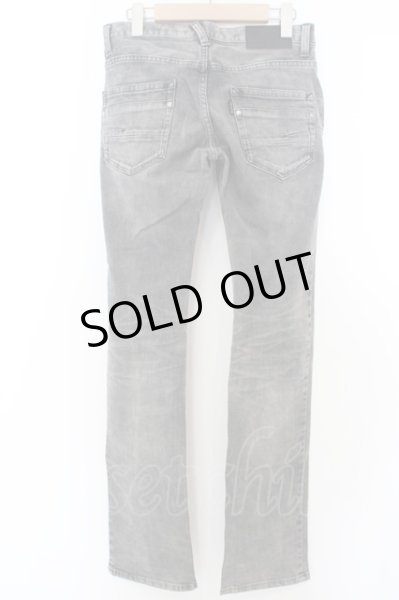 画像2: TORNADO MART / ヴィンテージグランジストレッチデニムパンツ S グレー O-24-04-03-091-TO-pa-YM-ZT170 (2)