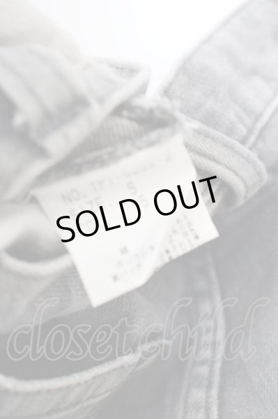 画像4: TORNADO MART / ヴィンテージグランジストレッチデニムパンツ S グレー O-24-04-03-091-TO-pa-YM-ZT170 (4)