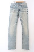 【WINTERセール】TORNADO MART / ヴィンテージグランジストレッチデニムパンツ S ライトインディゴ O-24-04-03-093-TO-pa-YM-ZT170