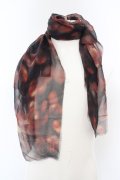 【WINTERセール】IFSIXWASNINE / TURBAN シルクタイダイストール  レッド O-24-04-03-099-IF-za-YM-ZT196