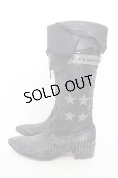 画像4: Hiromu Takahara / STAR WESTAN BOOTS 40 1/2 ブラック O-24-04-03-105-Hi-sho-YM-ZT2000 (4)