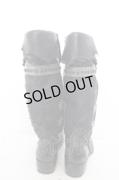 画像7: Hiromu Takahara / STAR WESTAN BOOTS 40 1/2 ブラック O-24-04-03-105-Hi-sho-YM-ZT2000 (7)