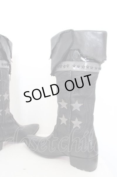 画像9: Hiromu Takahara / STAR WESTAN BOOTS 40 1/2 ブラック O-24-04-03-105-Hi-sho-YM-ZT2000 (9)