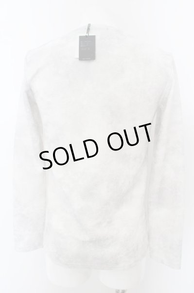 画像2: TORNADO MART / ムラフォイルストレッチカットソー M オフホワイト O-24-04-03-017-TO-ts-YM-ZT134 (2)