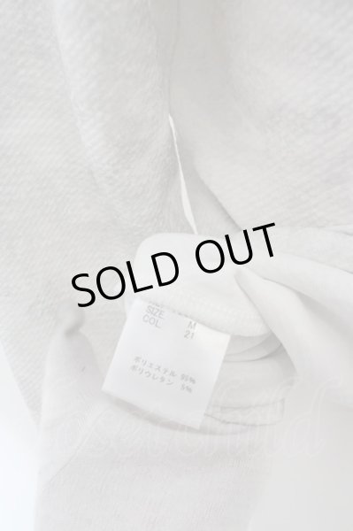 画像3: TORNADO MART / ムラフォイルストレッチカットソー M オフホワイト O-24-04-03-017-TO-ts-YM-ZT134 (3)