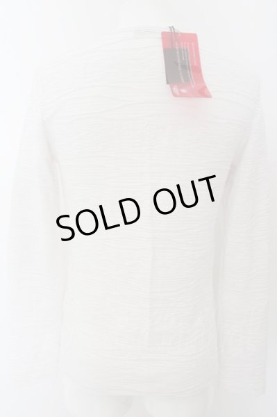 画像3: TORNADO MART / ウェーブジャガードカットソー M ホワイト O-24-04-03-018-TO-to-YM-ZT134 (3)