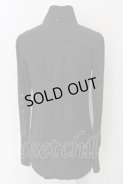 画像4: LGB / SHIRT-G/M ネップリネン　【メンズ1】 1 ブラック O-24-04-04-031-LG-sh-YM-ZT173 (4)