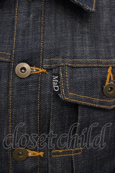 画像5: Moonage Devilment / タックフロントGジャン 44 インディゴ O-24-04-04-041-Mo-ja-YM-ZT169 (5)
