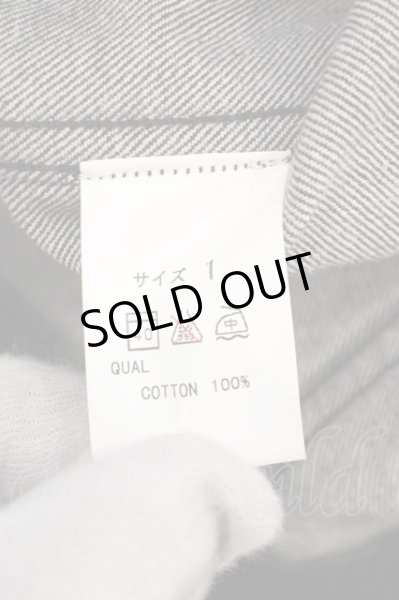 画像5: CHARM CULT / 袖ZIPデニムトラッカージャケット 1 ブラック O-24-04-04-044-CH-ja-YM-ZT148 (5)