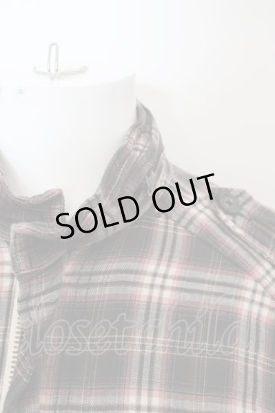 画像2: Moonage Devilment / クインクルコットンロングシャツ 44 レッド O-24-04-04-047-Mo-sh-YM-ZT147 (2)