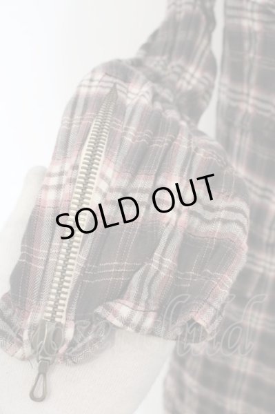 画像3: Moonage Devilment / クインクルコットンロングシャツ 44 レッド O-24-04-04-047-Mo-sh-YM-ZT147 (3)